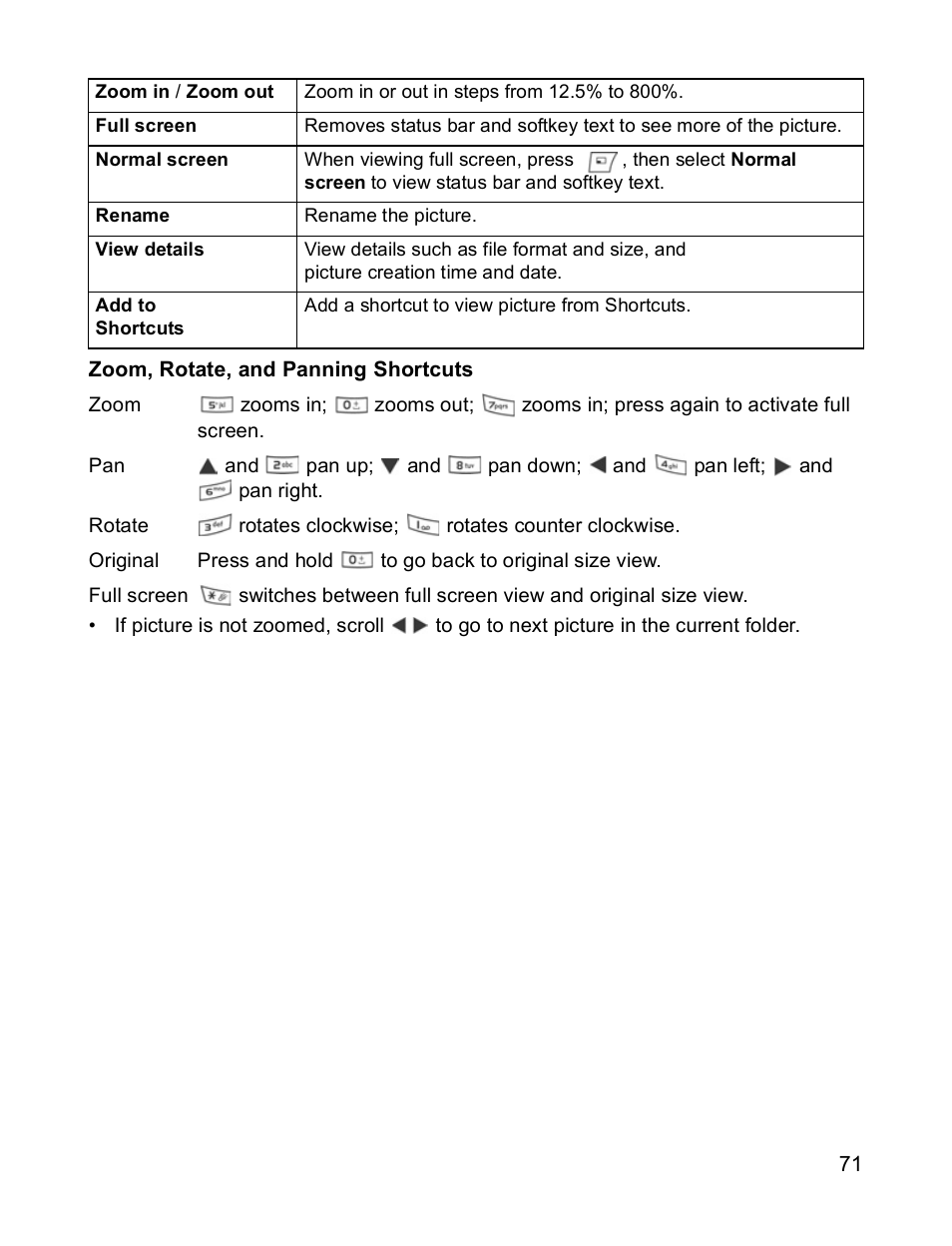 Panasonic X701 User Manual | Page 73 / 154