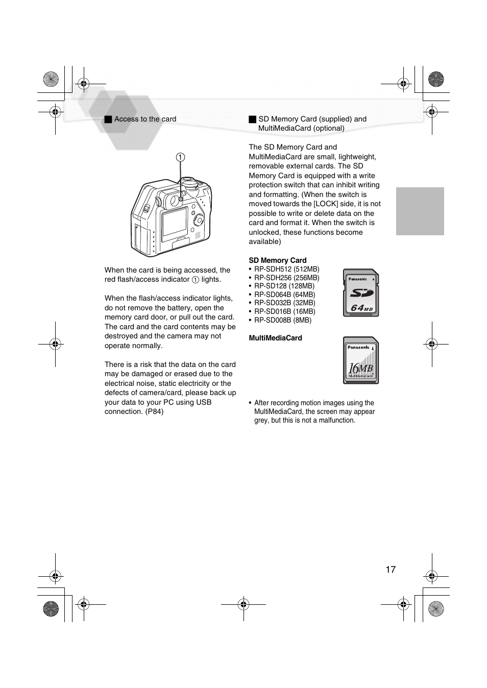 Panasonic DMC-LC40PP User Manual | Page 19 / 106
