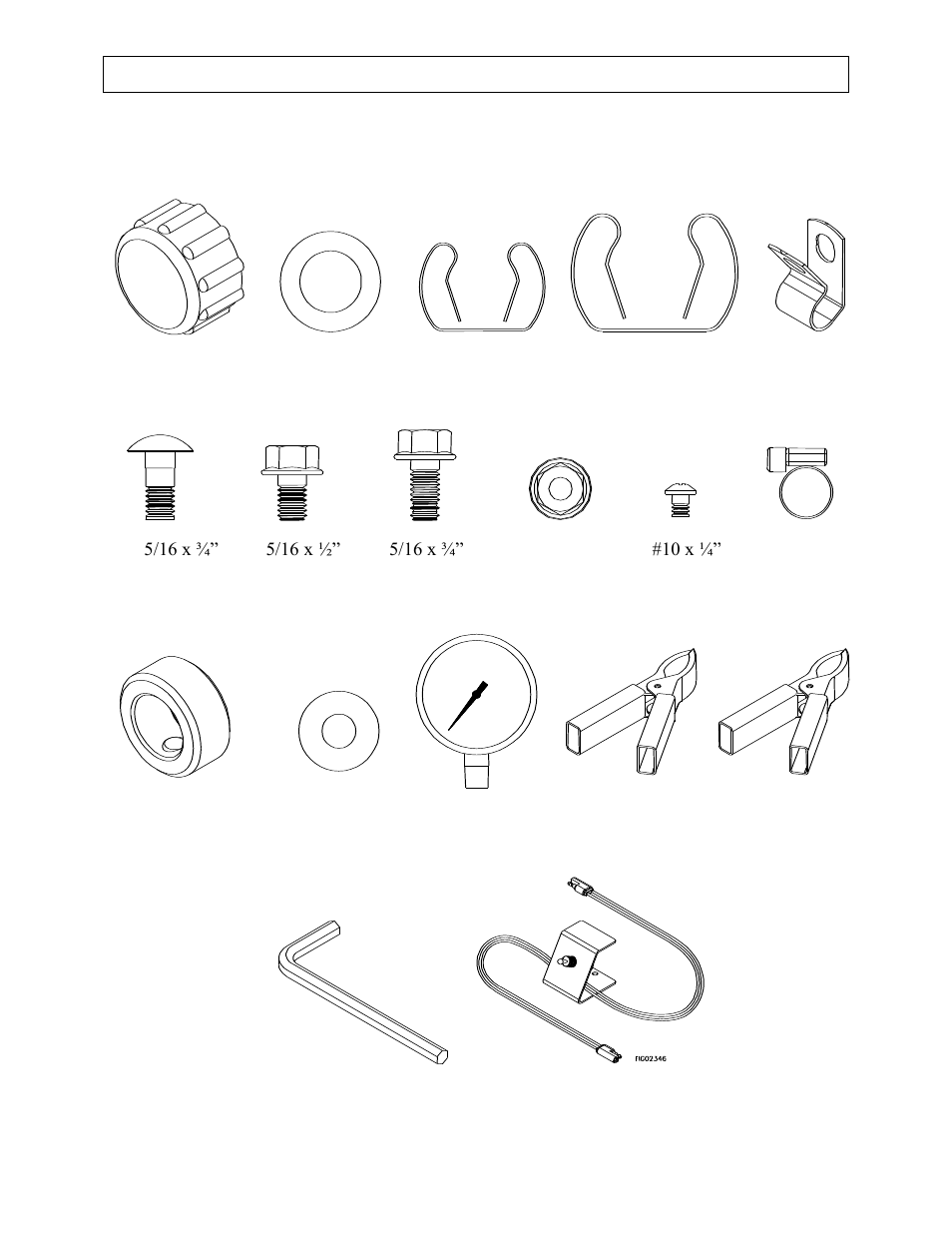 Unpacking the manual bag | Panasonic M282737F User Manual | Page 9 / 36