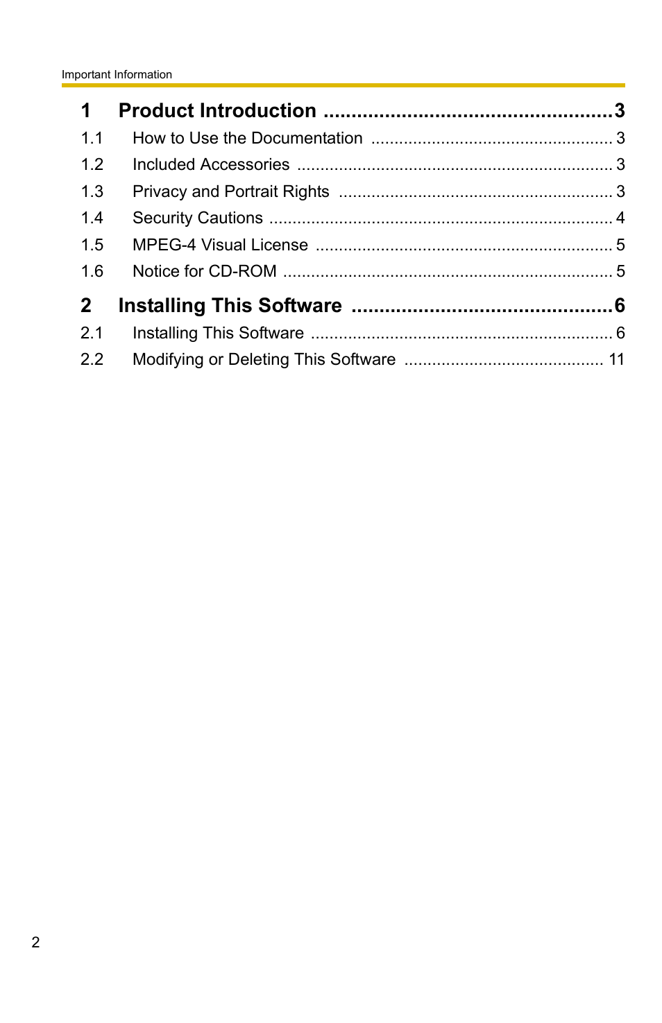 1product introduction, 2installing this software | Panasonic BB-HNP15A User Manual | Page 2 / 12