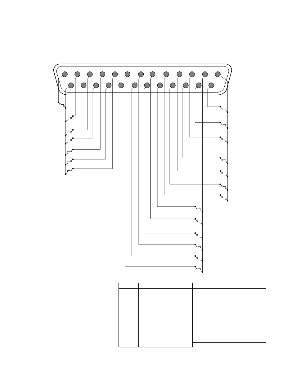 External remote control, Parallel control port | Panasonic WJ-DR200 User Manual | Page 13 / 51