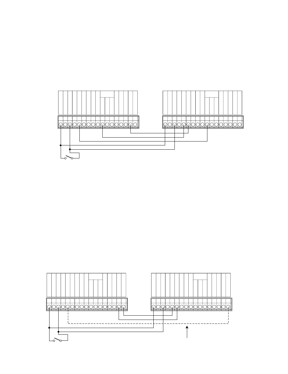 Series recording connection, Series recording 1, Series recording 2 | Auxiliary alarm recording), Series recording 1 (alternate alarm recording) | Panasonic WJ-DR200 User Manual | Page 15 / 51