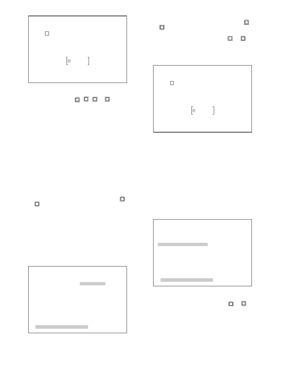 Format password menu, Disc password menu | Panasonic WJ-DR200 User Manual | Page 34 / 51