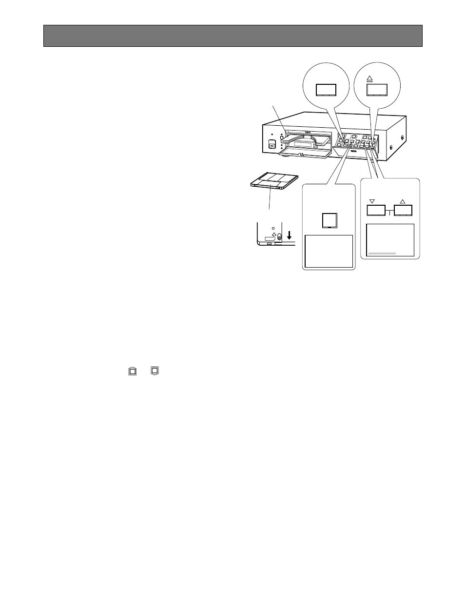 Operating procedures, Formatting the disc, Logical format menu | Panasonic WJ-DR200 User Manual | Page 36 / 51