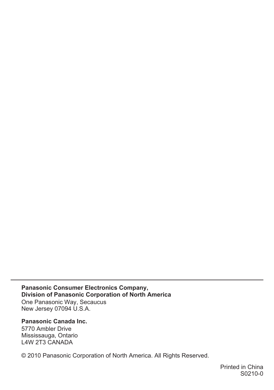 Panasonic TY-EW3D10U User Manual | Page 12 / 12