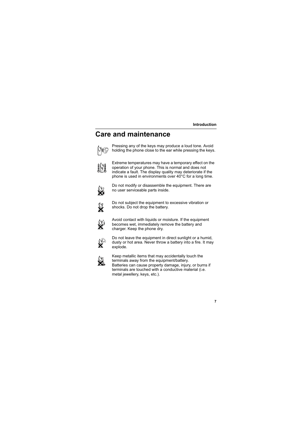 Care and maintenance | Panasonic EB-VS3  EN User Manual | Page 10 / 171