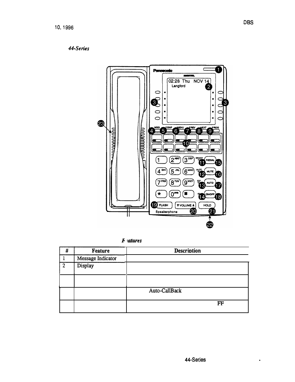 Panasonic VB-43320 User Manual | Page 12 / 49