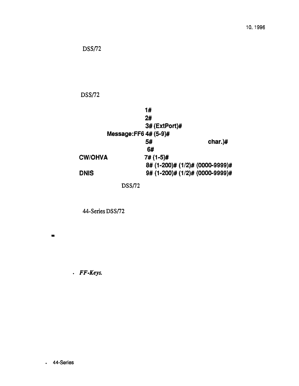 Em/24 - key arrangement, Em/24 key arrangement, Operation | Description | Panasonic VB-43320 User Manual | Page 25 / 49