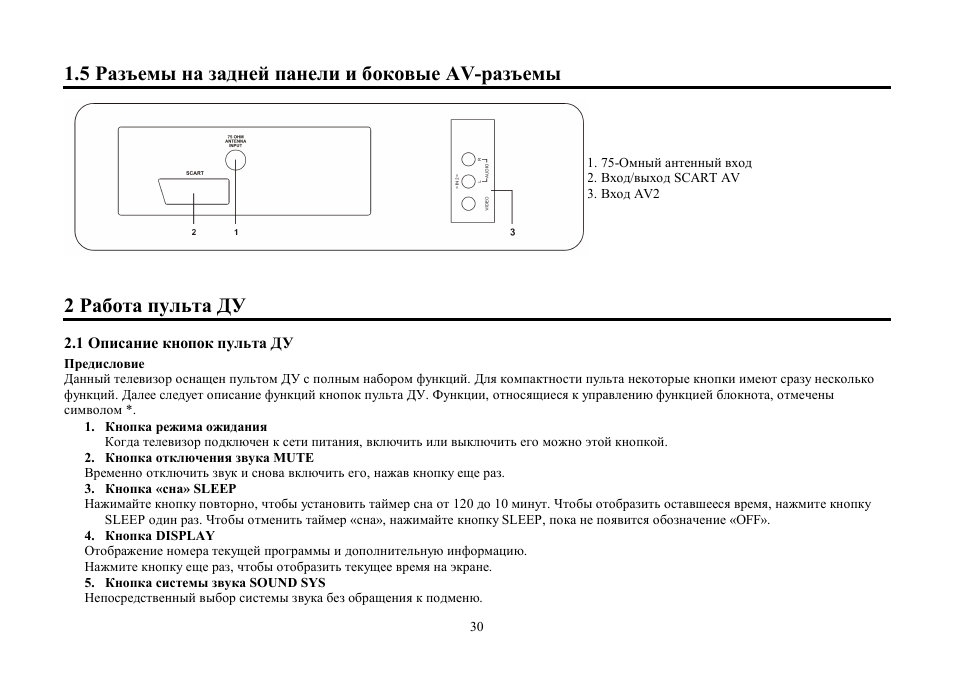 5 av | Hyundai H-TV1405 User Manual | Page 30 / 48