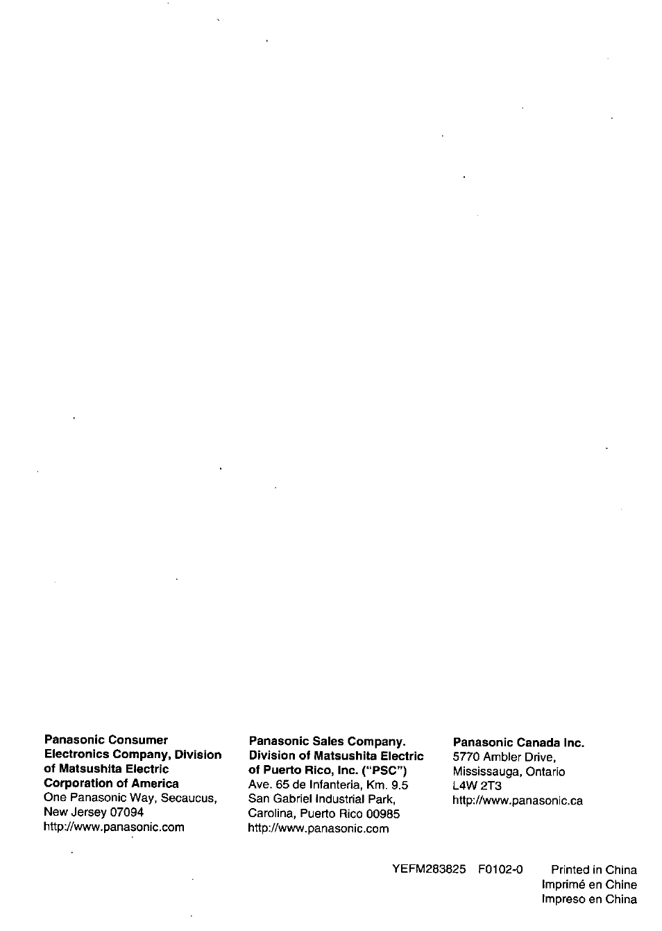Panasonic CQ-DF802U User Manual | Page 148 / 150