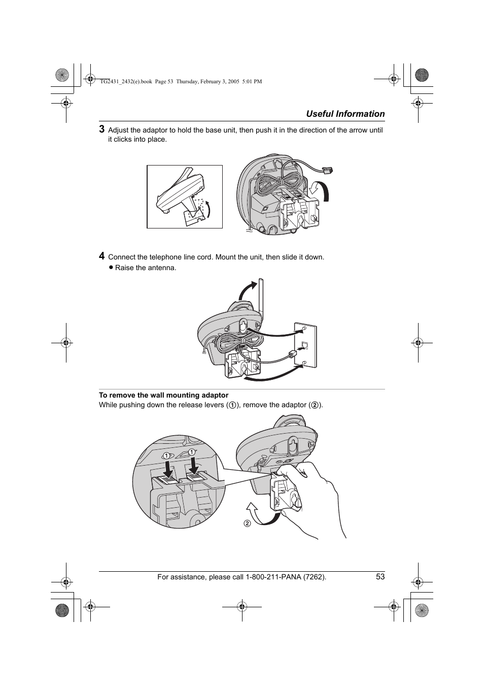 Panasonic KX-TG2431. User Manual | Page 53 / 72