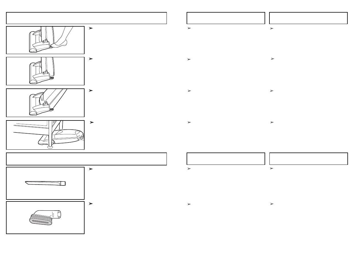 Handle adjustments tool usage | Panasonic MC-UG504 User Manual | Page 22 / 44