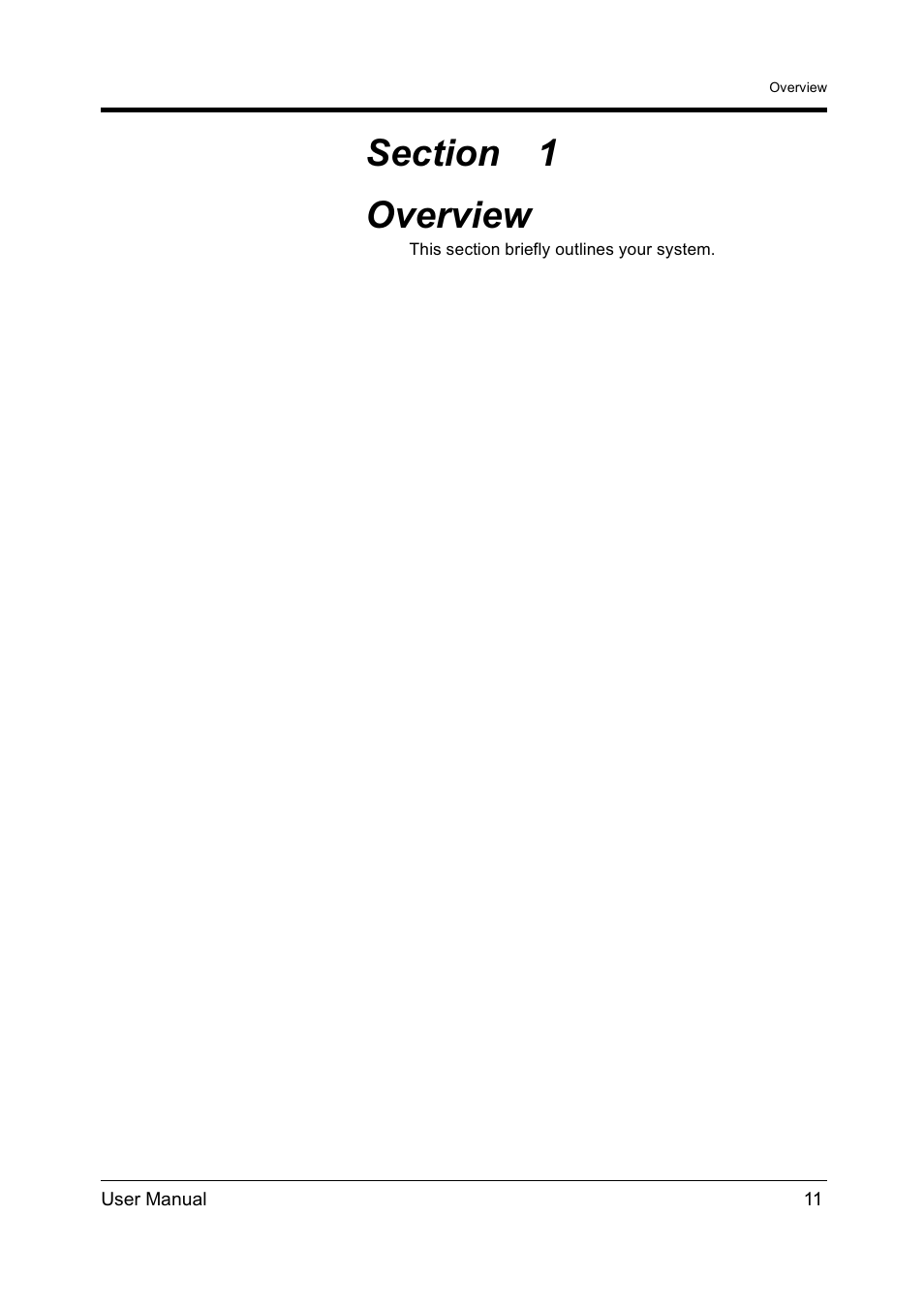 Section1, Overview | Panasonic KX-TD612NZ User Manual | Page 11 / 250