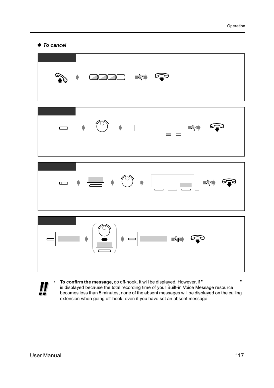 User manual 117, Dpt/slt, T7431 | T7433 | Panasonic KX-TD612NZ User Manual | Page 117 / 250