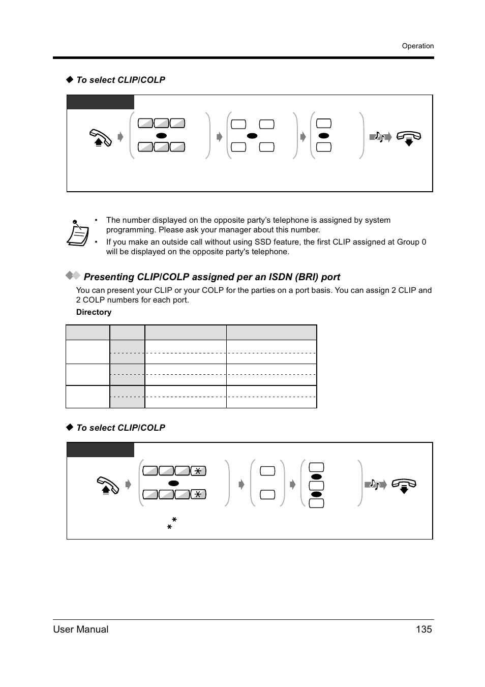 User manual 135 | Panasonic KX-TD612NZ User Manual | Page 135 / 250
