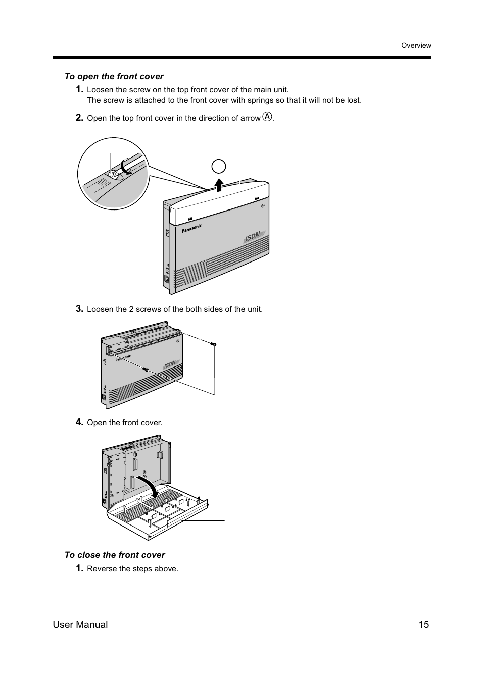 Panasonic KX-TD612NZ User Manual | Page 15 / 250
