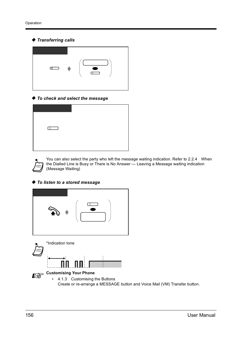 156 user manual | Panasonic KX-TD612NZ User Manual | Page 156 / 250