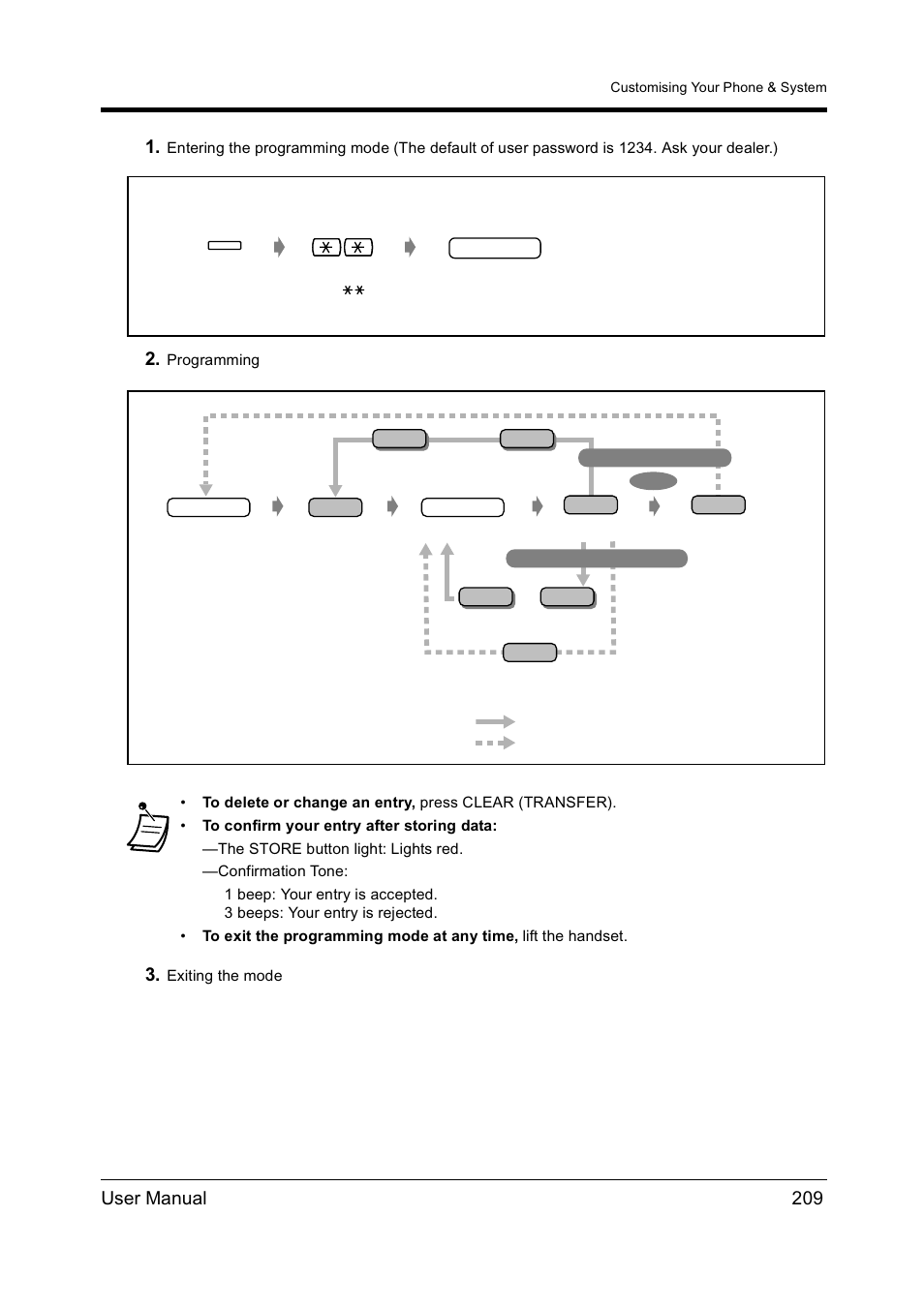 User manual 209 1 | Panasonic KX-TD612NZ User Manual | Page 209 / 250