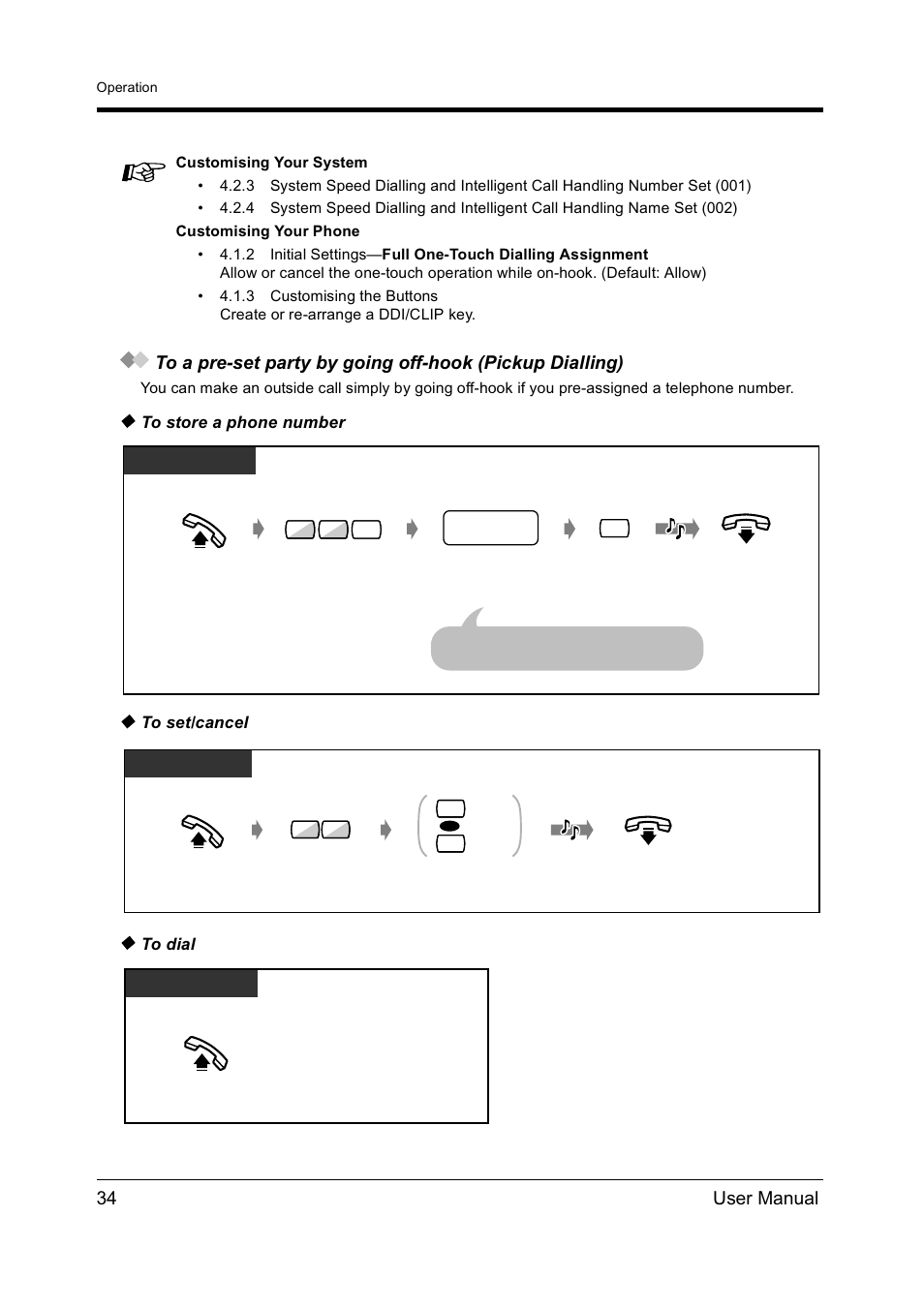 Panasonic KX-TD612NZ User Manual | Page 34 / 250