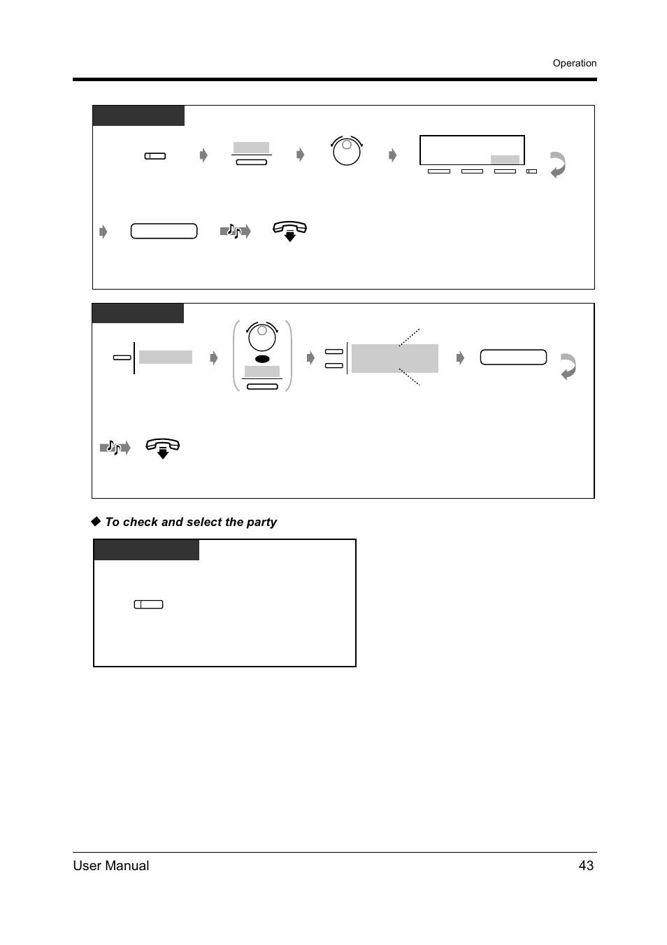 User manual 43, T7433 | Panasonic KX-TD612NZ User Manual | Page 43 / 250