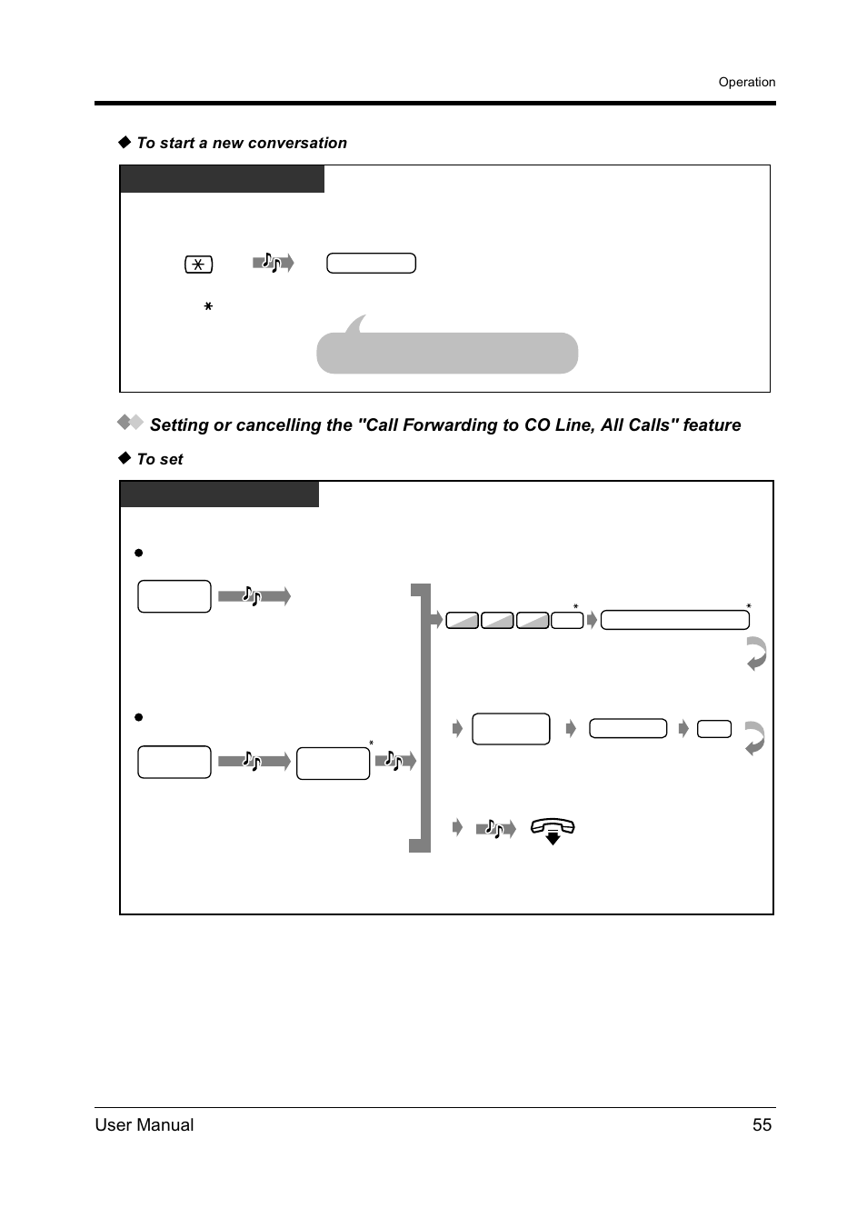 User manual 55 | Panasonic KX-TD612NZ User Manual | Page 55 / 250