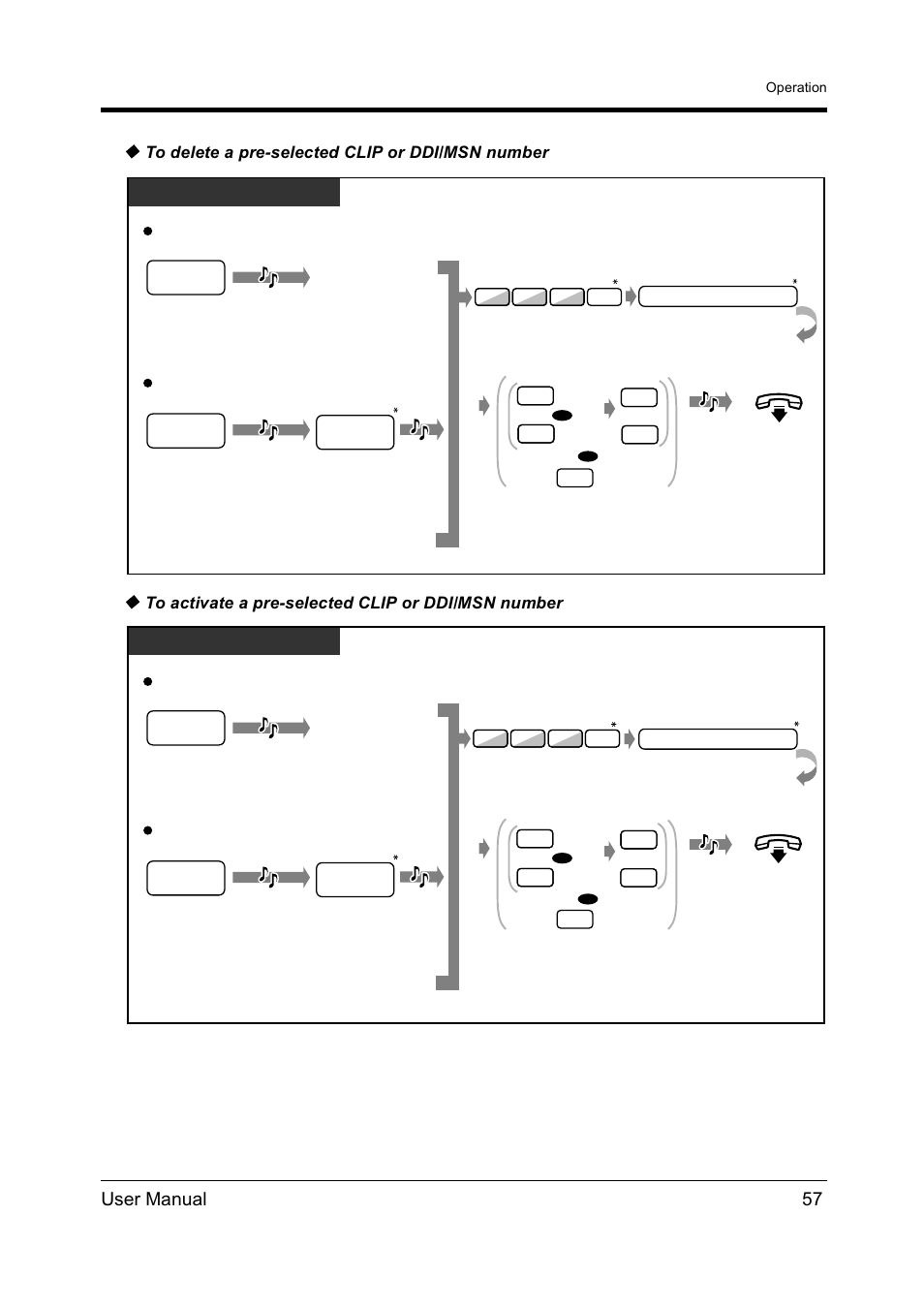 User manual 57 | Panasonic KX-TD612NZ User Manual | Page 57 / 250