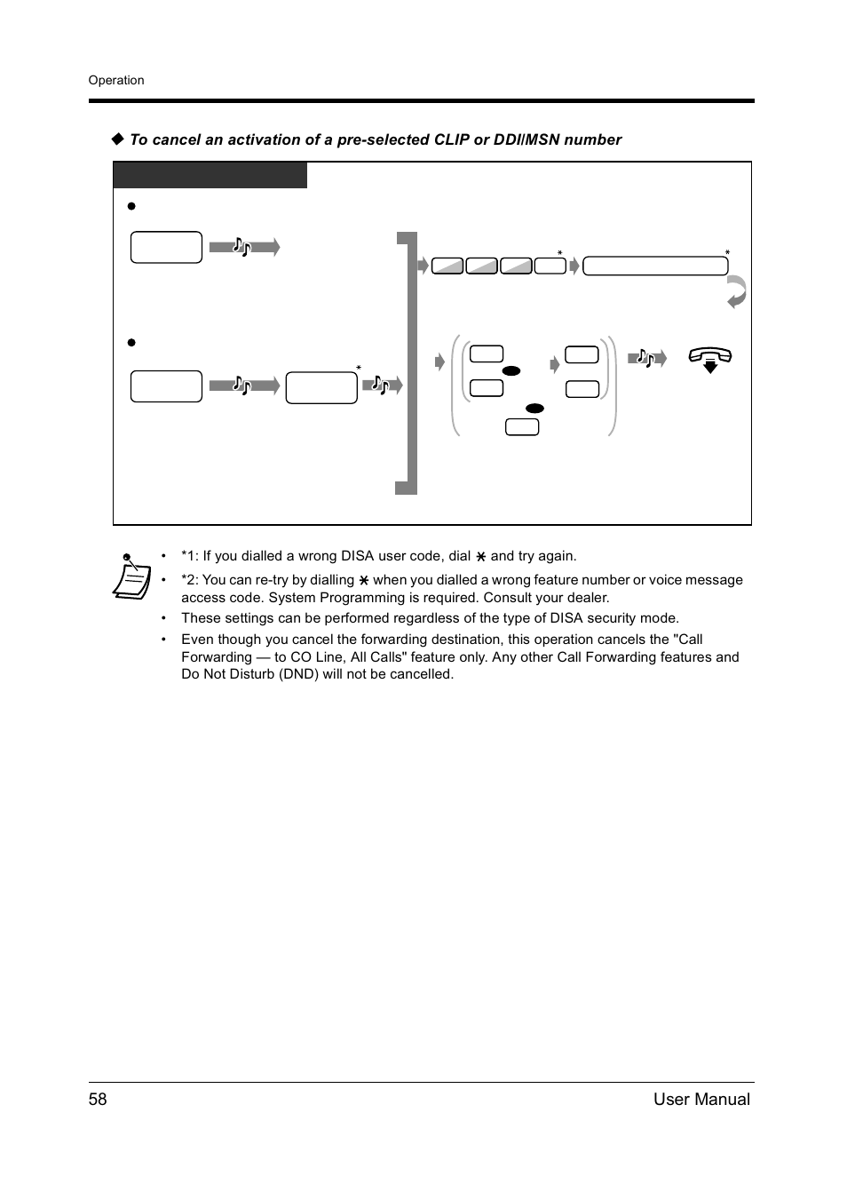 58 user manual | Panasonic KX-TD612NZ User Manual | Page 58 / 250