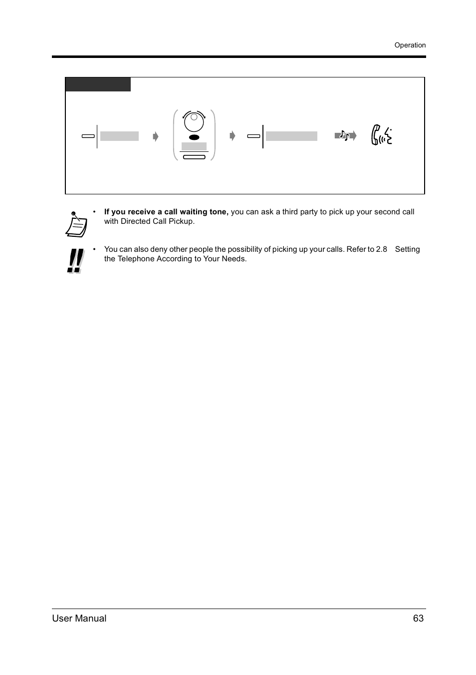 User manual 63 | Panasonic KX-TD612NZ User Manual | Page 63 / 250