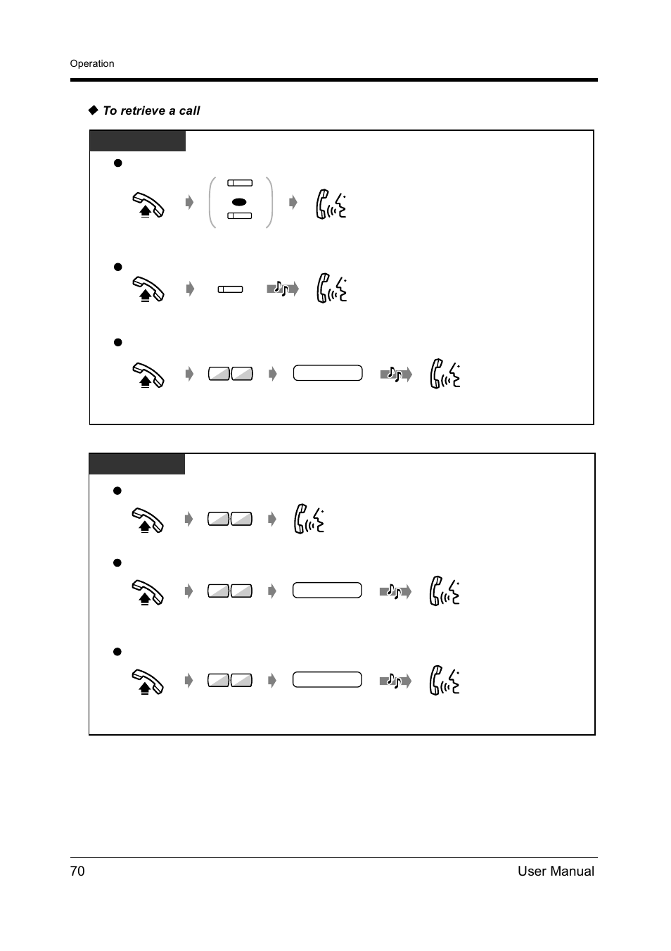 70 user manual | Panasonic KX-TD612NZ User Manual | Page 70 / 250