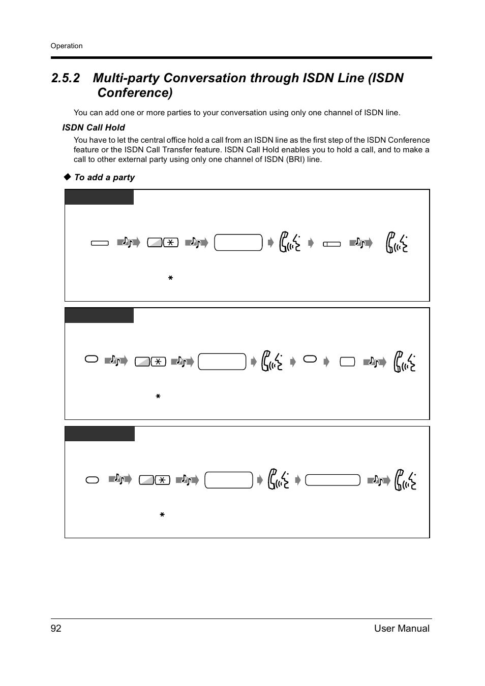 92 user manual | Panasonic KX-TD612NZ User Manual | Page 92 / 250