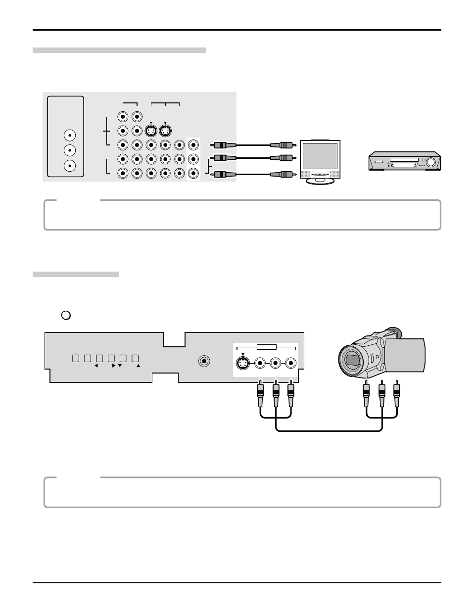 Cable connection, Program out connection (prog out), Front control panel | Panasonic CT 30WX52 User Manual | Page 15 / 72