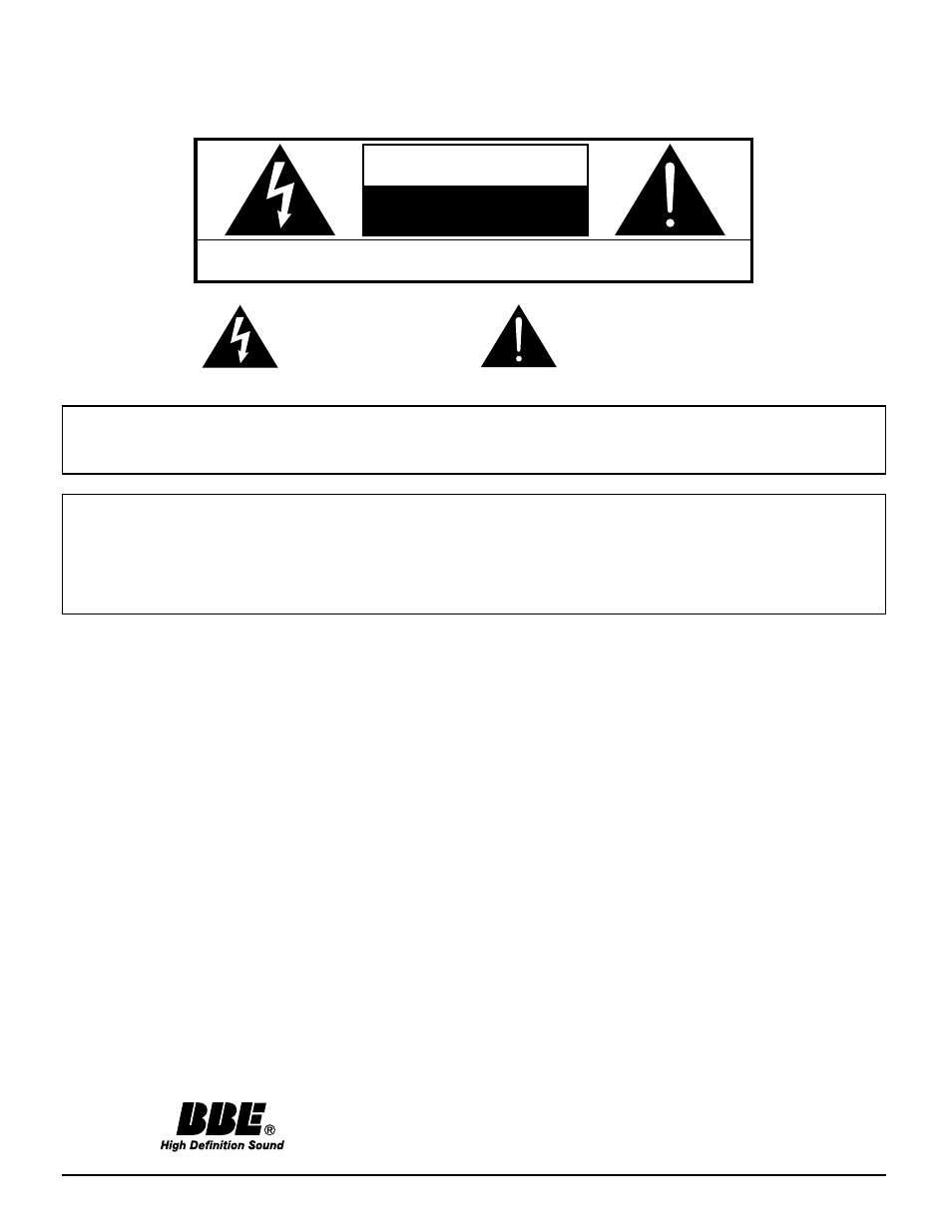 Warning | Panasonic CT 30WX52 User Manual | Page 2 / 72