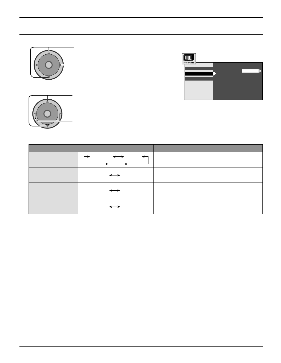 Picture adjustment | Panasonic CT 30WX52 User Manual | Page 31 / 72