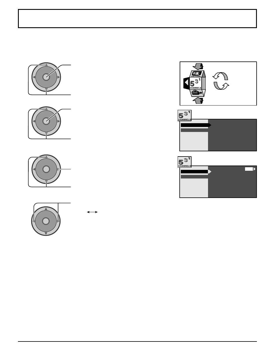 Channel scan | Panasonic CT 30WX52 User Manual | Page 34 / 72