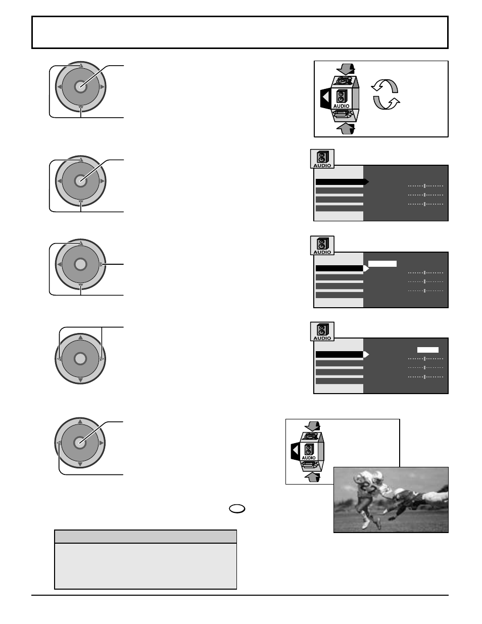 Selecting stereo/sap/mono | Panasonic CT 30WX52 User Manual | Page 38 / 72