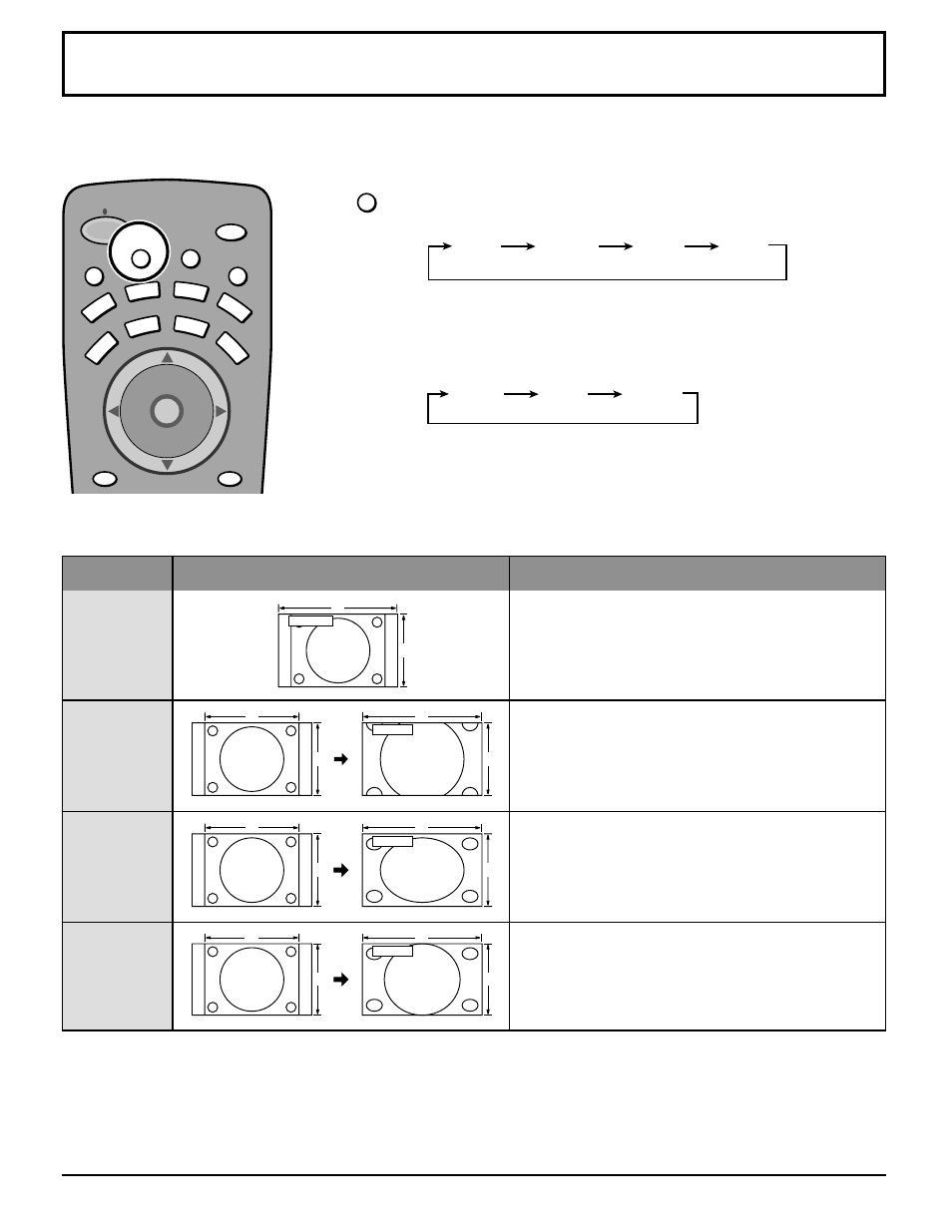 Aspect controls | Panasonic CT 30WX52 User Manual | Page 46 / 72