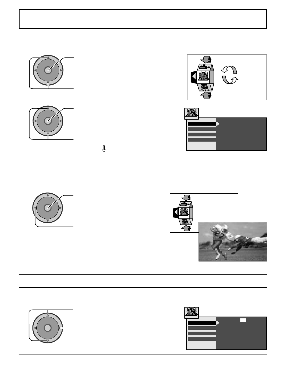 Timer, Clock set | Panasonic CT 30WX52 User Manual | Page 48 / 72