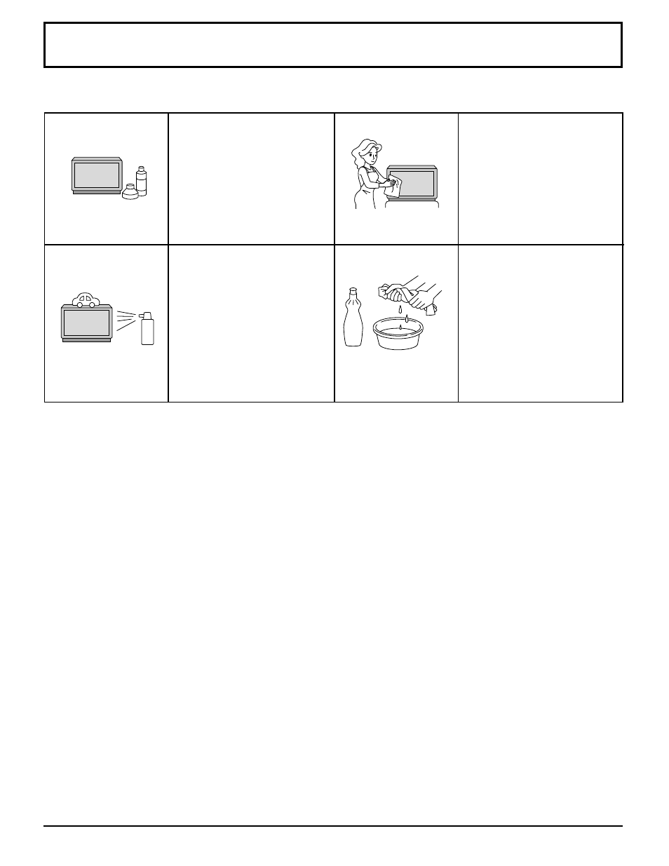 Cleaning | Panasonic CT 30WX52 User Manual | Page 70 / 72