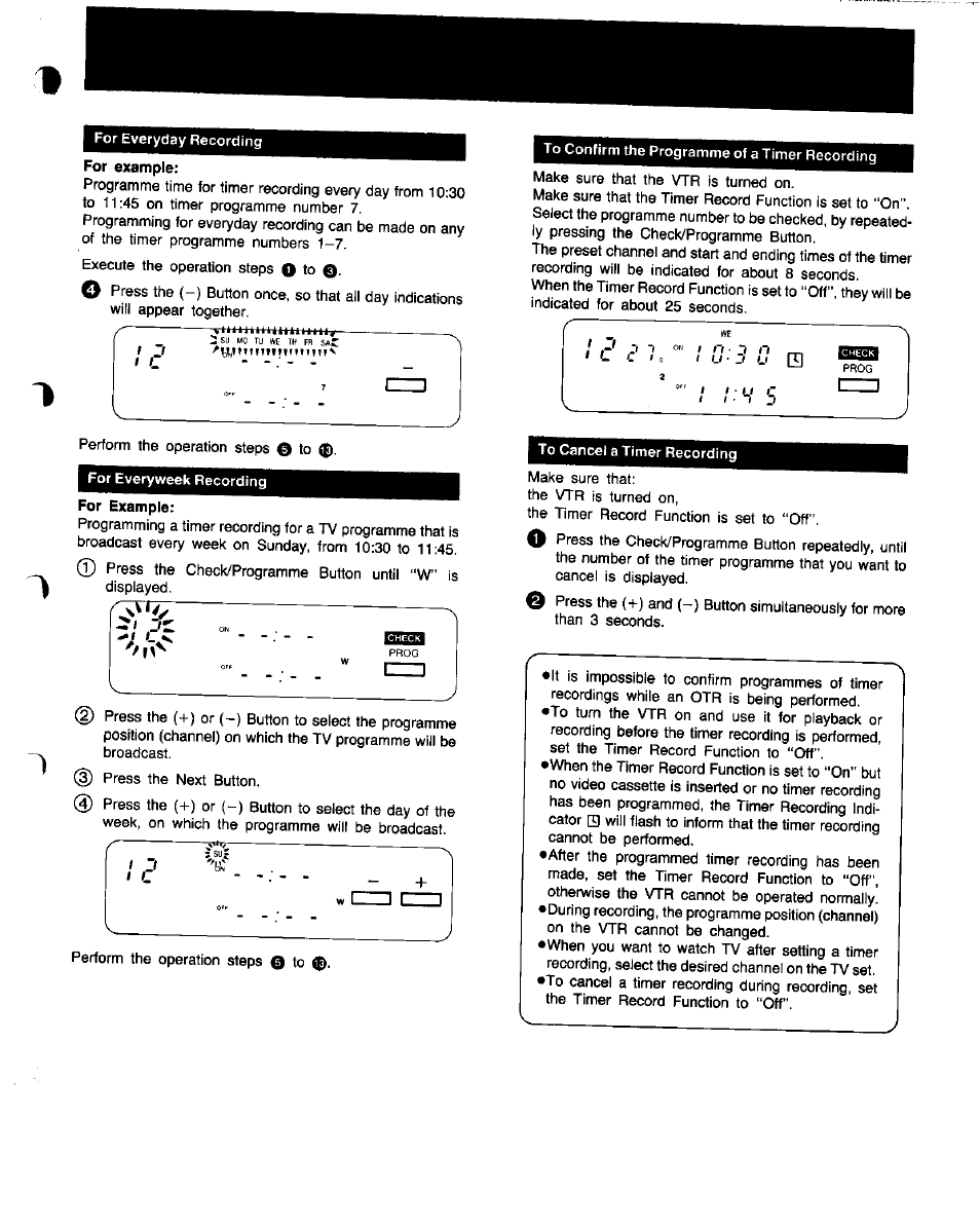 Panasonic NV-FS1 User Manual | Page 25 / 40