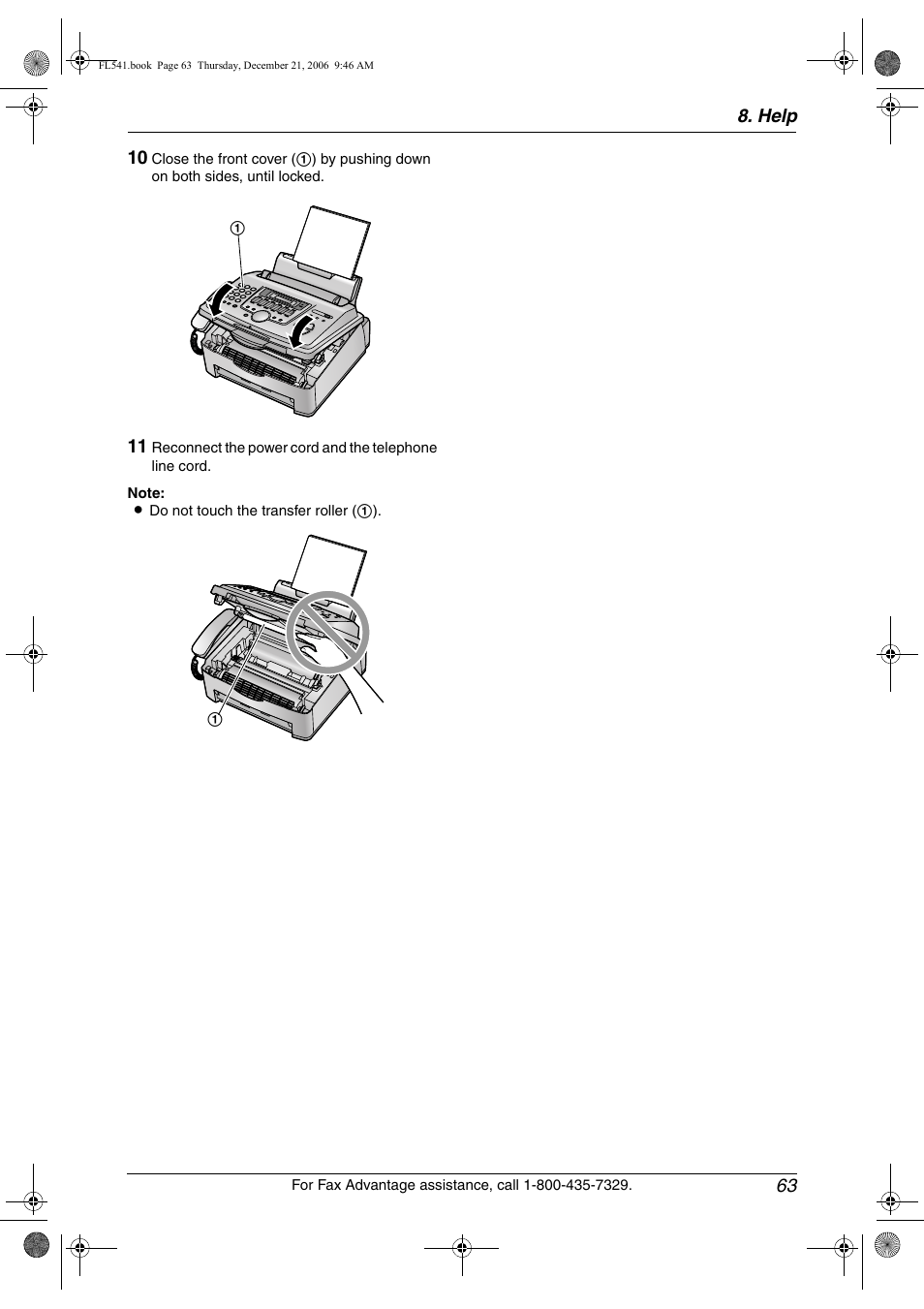 Panasonic KX-FL541 User Manual | Page 65 / 82