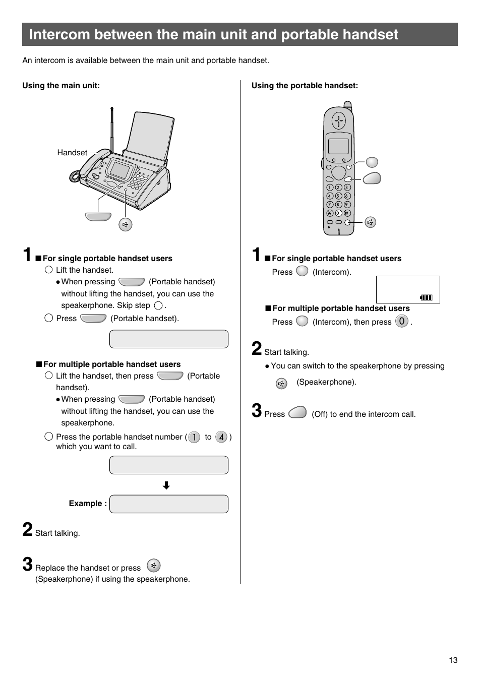 Panasonic KX-L5CW User Manual | Page 13 / 28