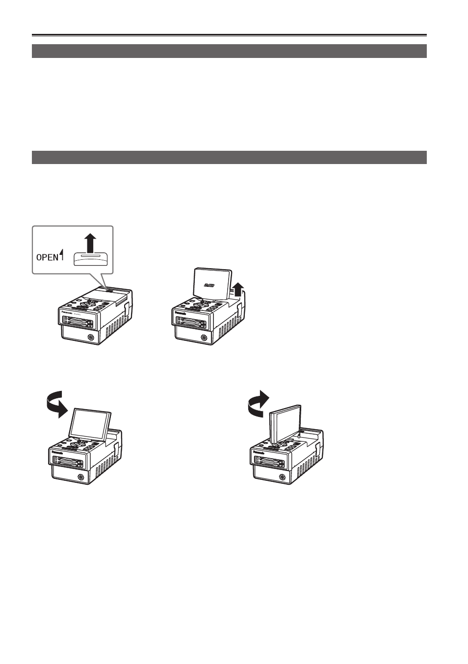 Basic operations, Turning the power on and off, Using the lcd monitor | Panasonic AG-HPG10P User Manual | Page 16 / 92