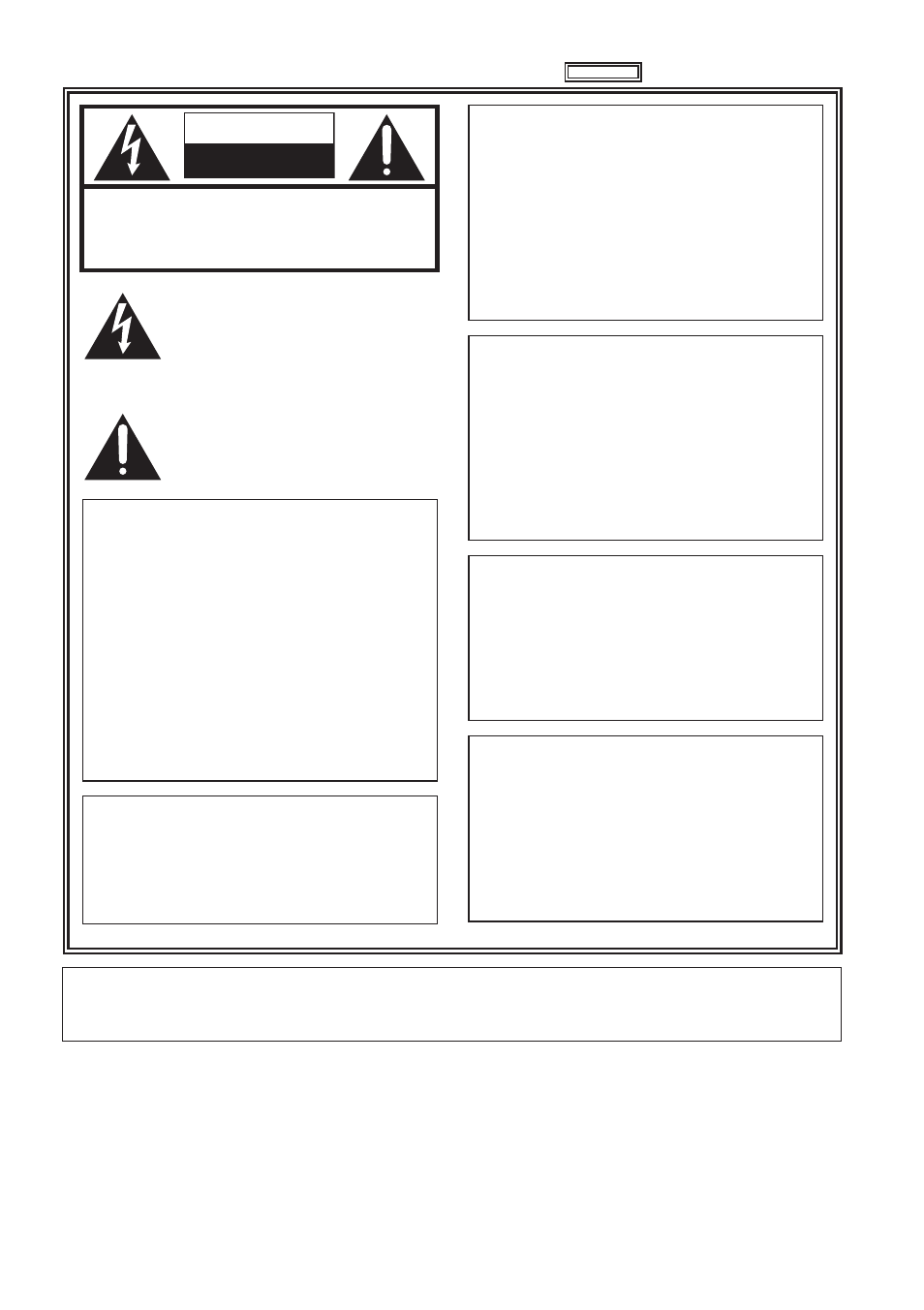 Read this first, Important, Warning | Caution | Panasonic AG-HPG10P User Manual | Page 2 / 92