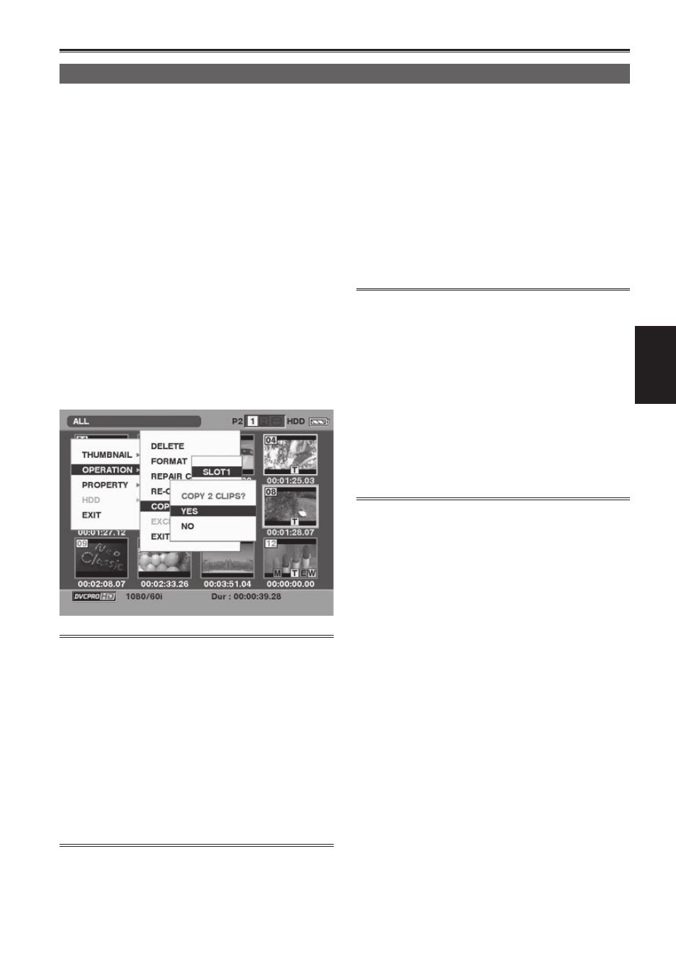 Panasonic AG-HPG10P User Manual | Page 35 / 92