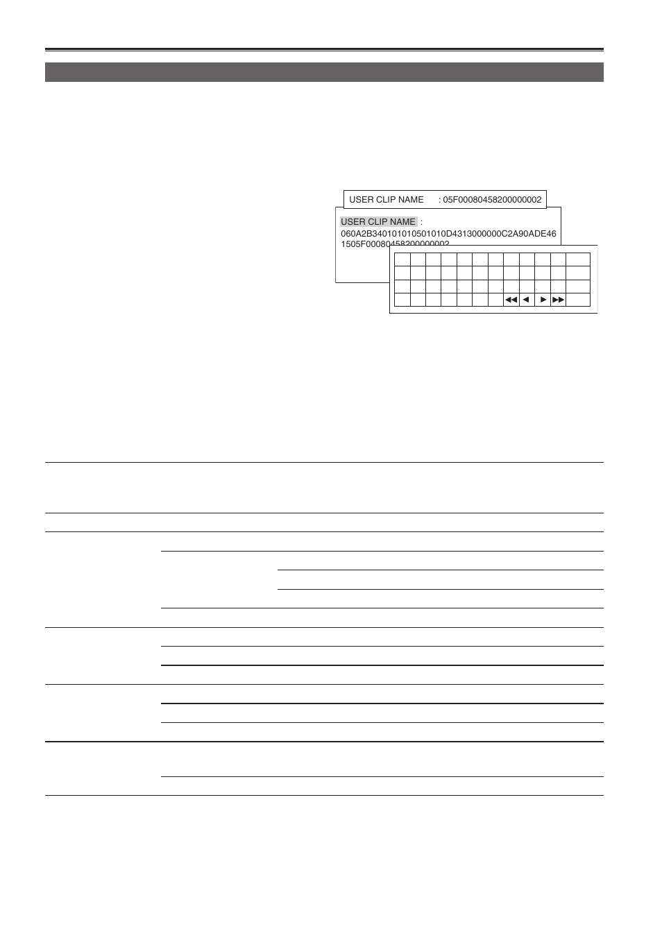 38 clip management (continued) | Panasonic AG-HPG10P User Manual | Page 38 / 92