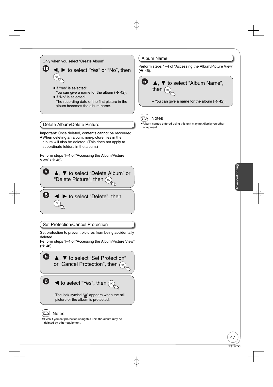 Panasonic DIGA DMR-EZ48V User Manual | Page 47 / 100