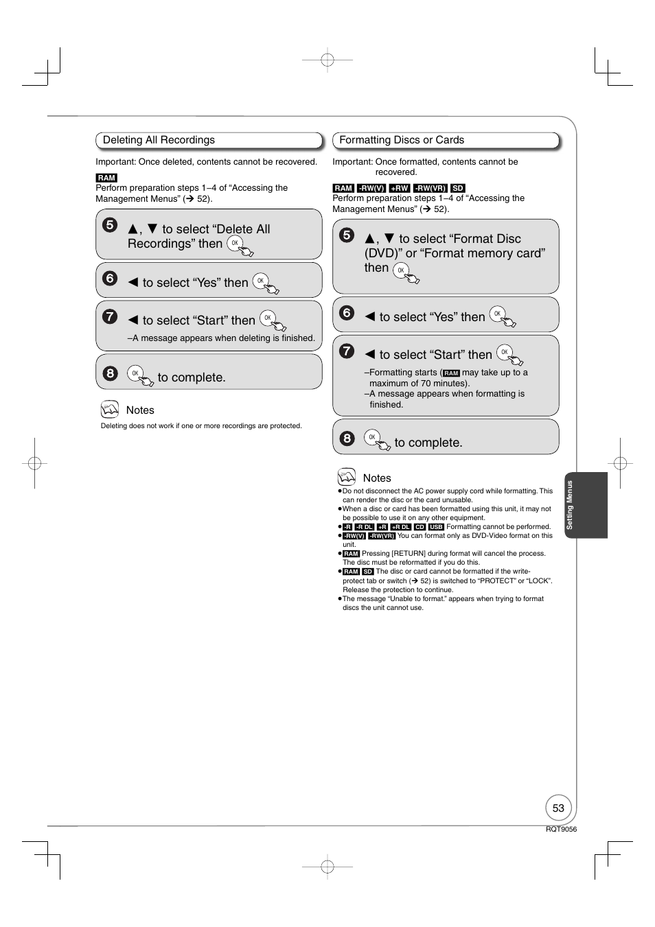 Panasonic DIGA DMR-EZ48V User Manual | Page 53 / 100