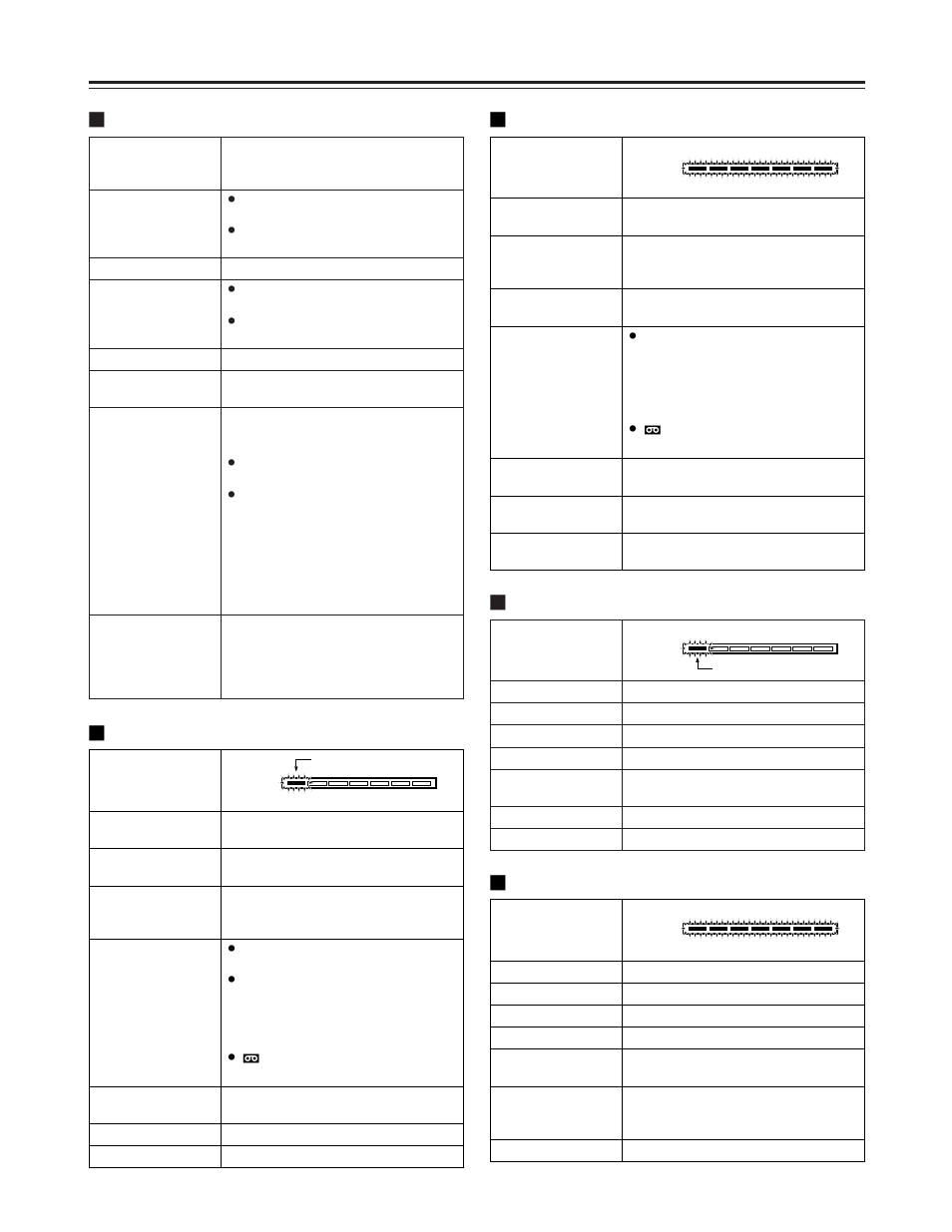 Warning system, Humid, Battery near end | Battery end, Tape near end, Tape end | Panasonic AJ-HDC27FP User Manual | Page 123 / 134