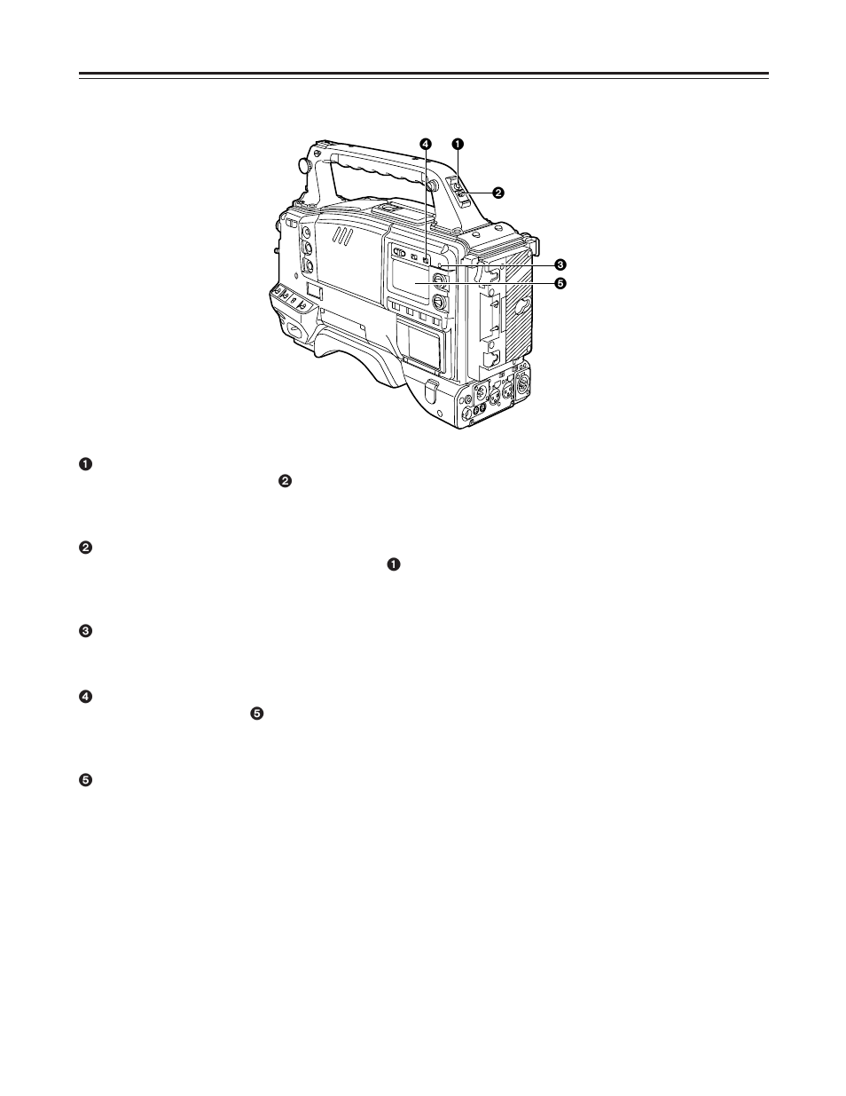 Parts and their functions | Panasonic AJ-HDC27FP User Manual | Page 19 / 134