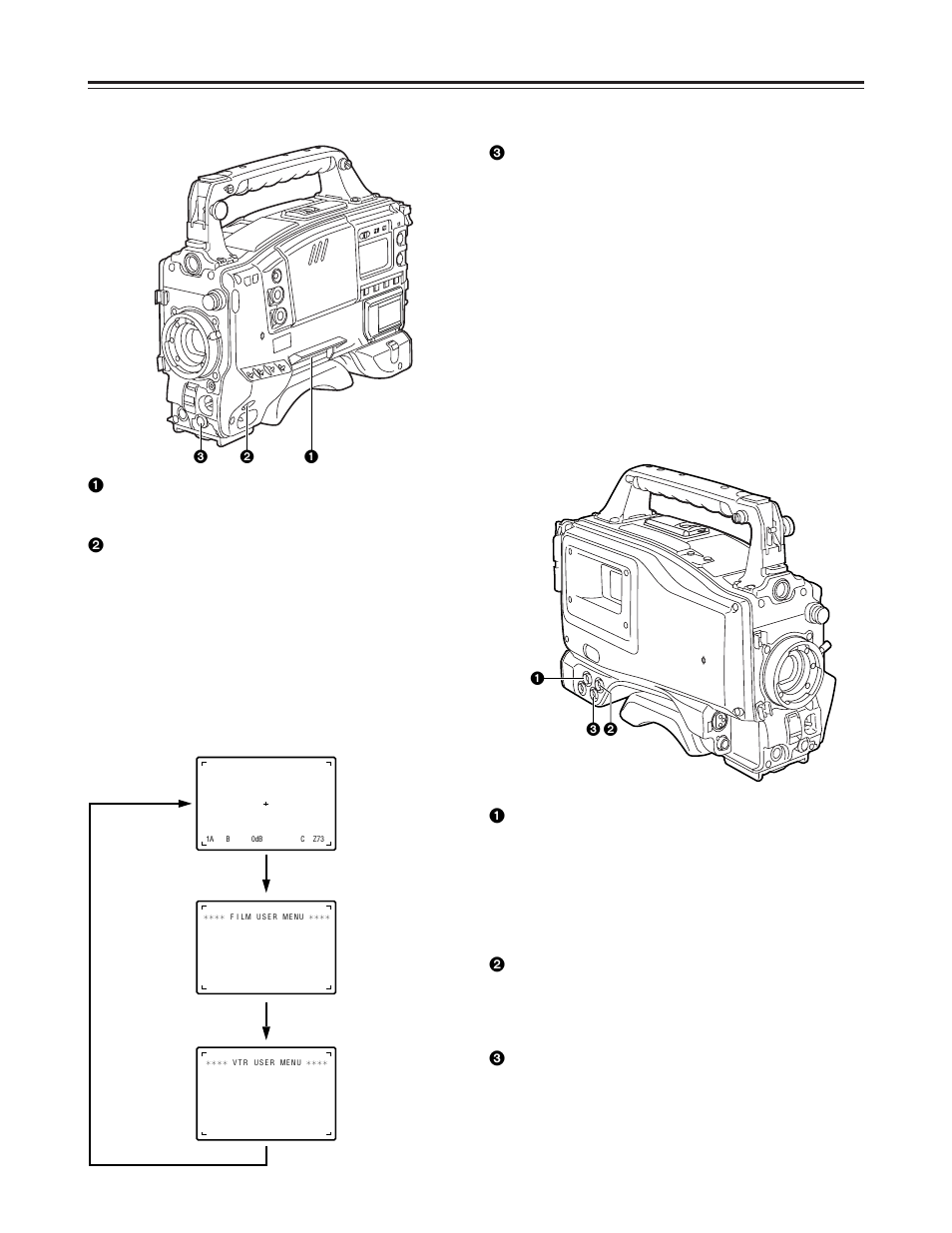 Parts and their functions | Panasonic AJ-HDC27FP User Manual | Page 20 / 134